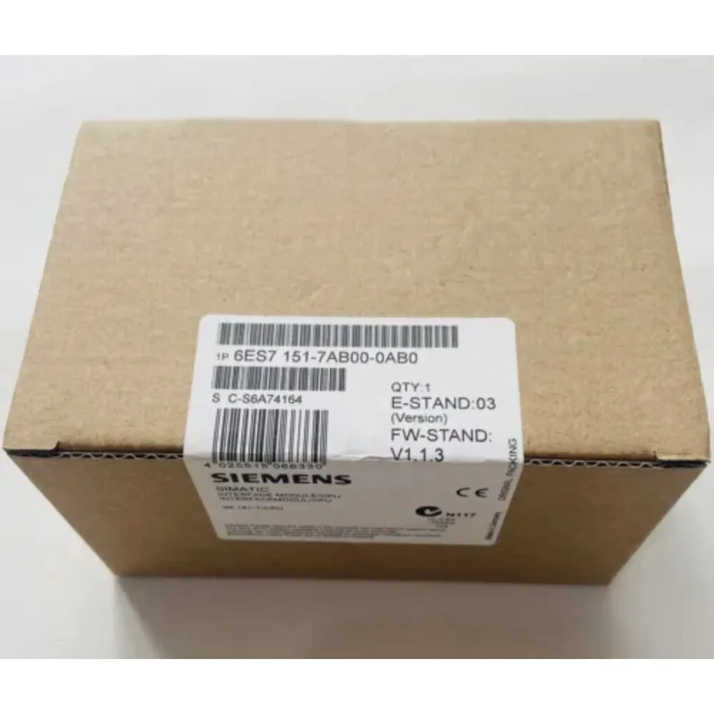 New Siemens ET200S DP IM151-7 CPU FO - 6ES7151-7AB00-0AB0 Module - Fast ...