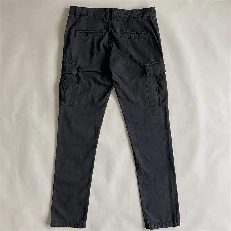 Pantalones de diseñador con bolsillos y cargo para hombre, pantalones deportivos informales para exteriores, de algodón, 4 colores, para otoño e invierno_voghion.com