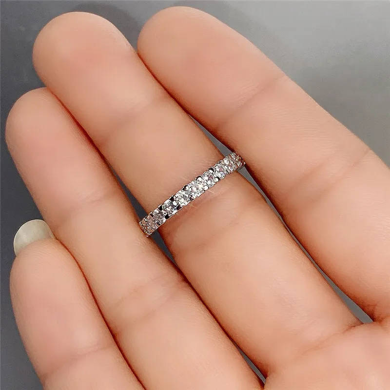 Designer diamant partnerring lyxiga smycken för bröllopsfest_voghion.com