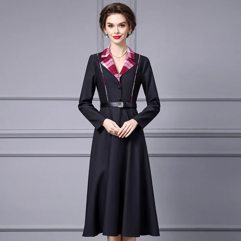 princess polly baby blue dress 2023 Autumn Winter High-End Women's Suits for Professional Fashion main image 1