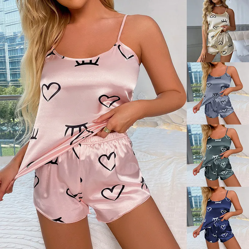 European Style Clothes for Women: Satin Pajama Set - Sexy, Comfortable  Loungewear & Outerwear. Shop Now! from Dhgate Basic & Casual Dresses -  price 25.82