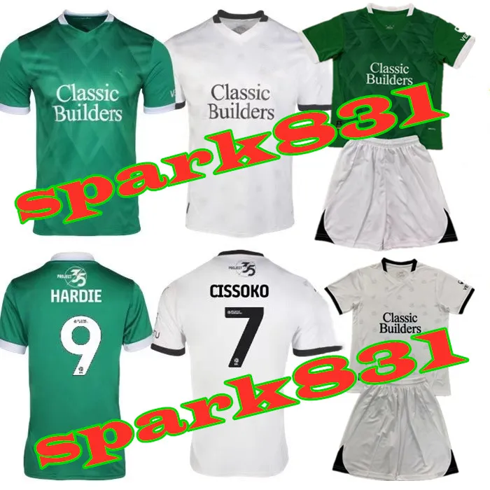 Save Big on Bulk Plymouth Argyle Football Kit 24 25 Plymouth Argyle Vintage  Soccer Jersey Kids Kit 2024 Home Away Men Kids Fans HARDIE WHITTAKER Tops 