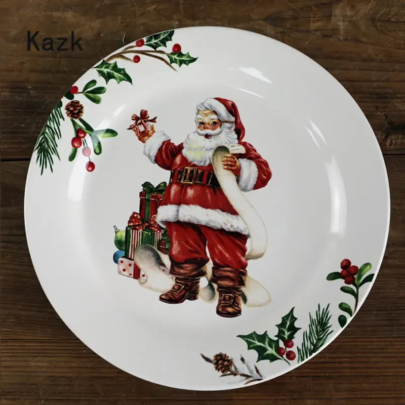 Père Noël cône en céramique - Grossiste déco de Noël - Personnage de noel