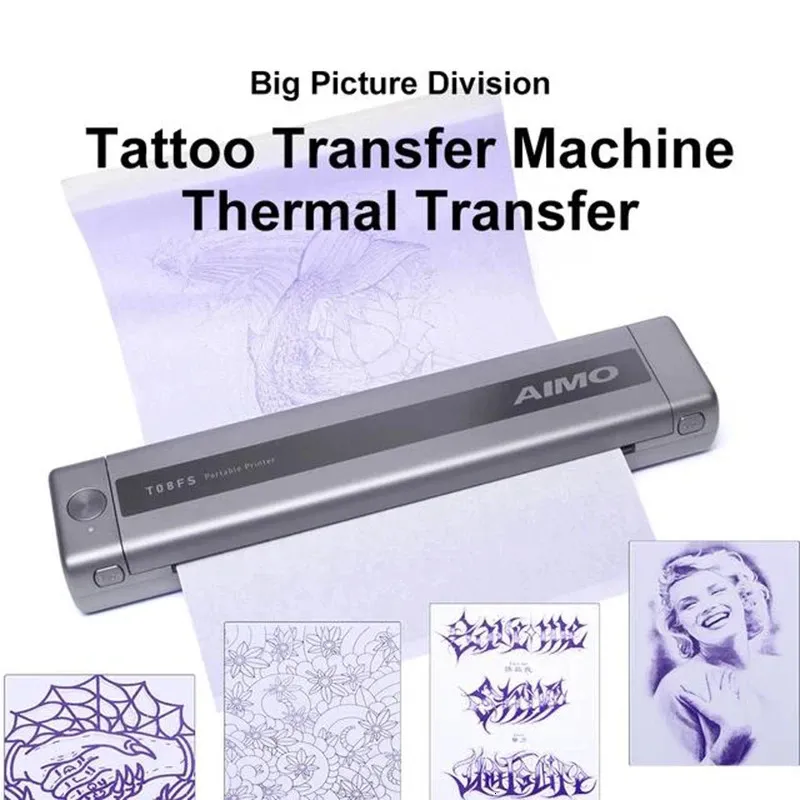 Carta Per Trasferimento Tatuaggi - 50 Fogli A4, Per Stencil Termici, Per Tatuatori E Appassionati