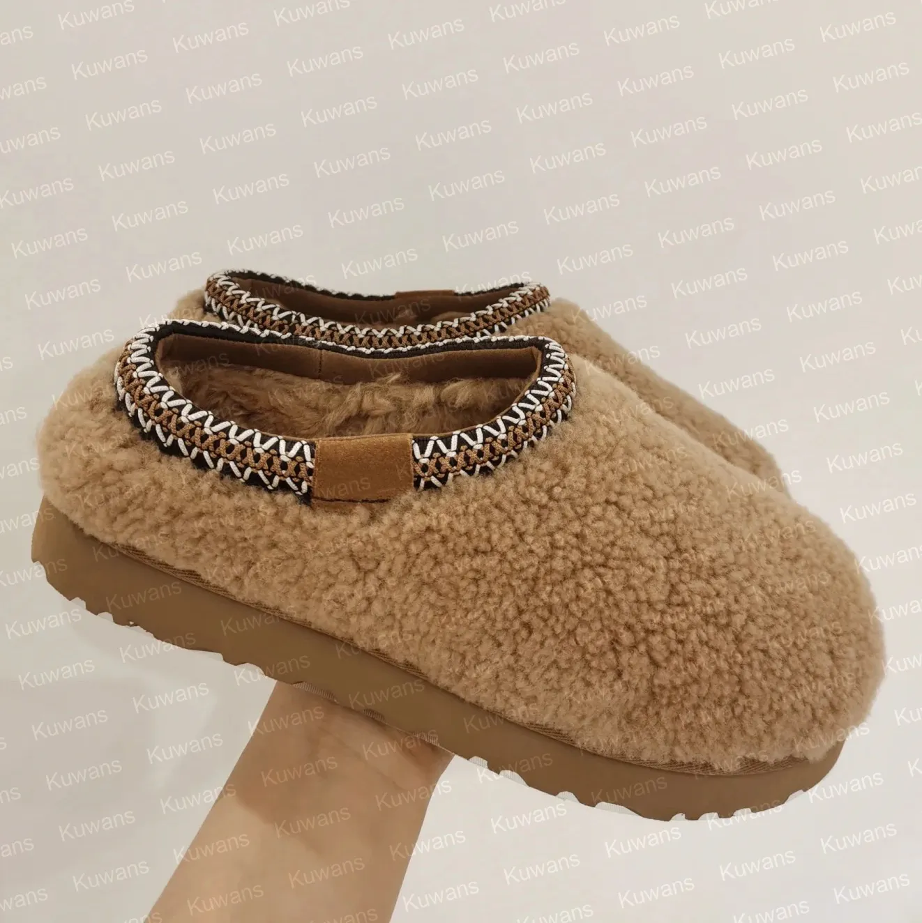 Tasman Maxi Curly Tazz Cluggette Slipper Ugg Platform Sand