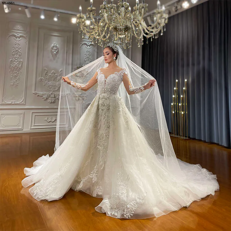 Mermaid Wedding Dress With Detachable Skirt Elegant... From Babynice888, $798.2 | DHgate.Com Mermaid Wedding Dress With Detachable Skirt Elegant... From Babynice888, $798.2 | DHgate.Com