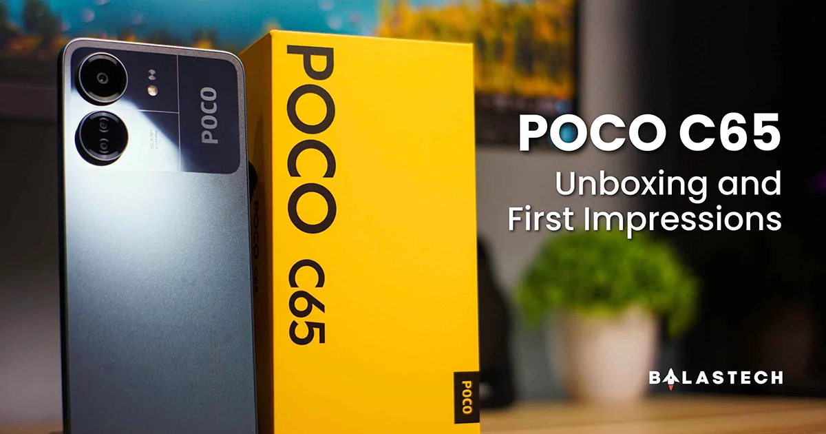 Global Version POCO C65 128GB/256GB NFC MediaTek... From 