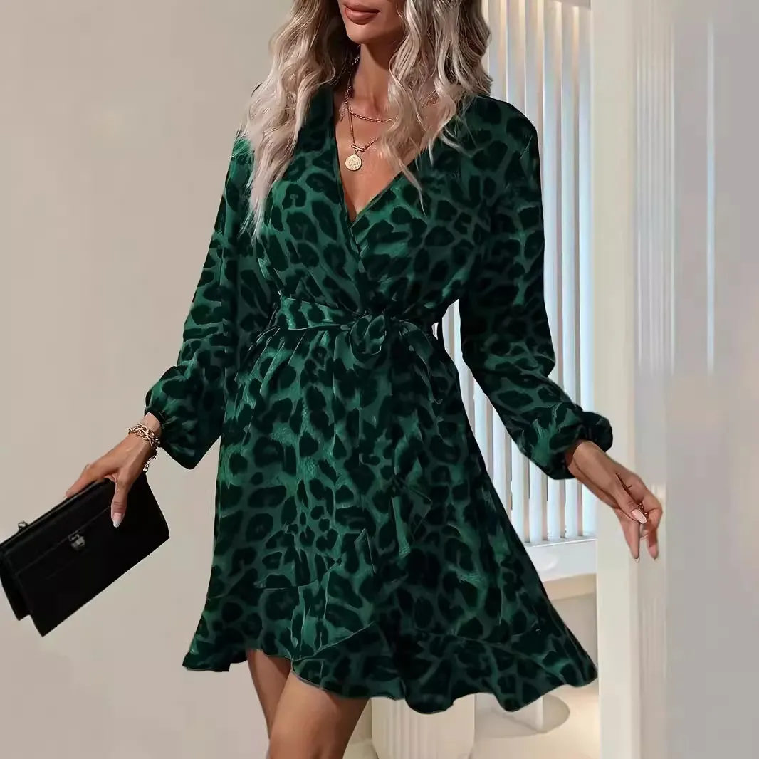 open lace back dress Athena Chiffon Floral Print Dress