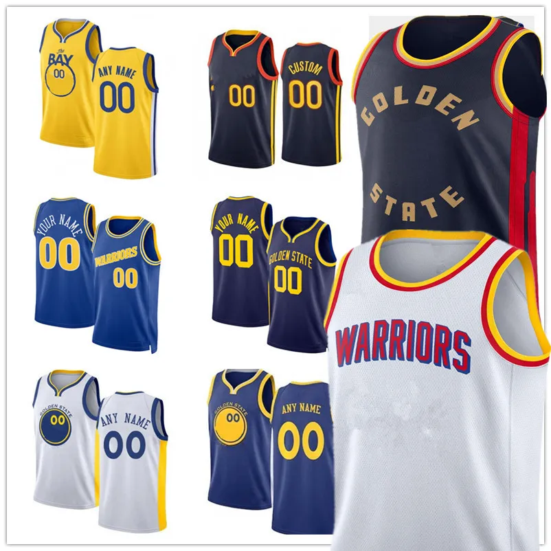 Custom Warriors Basketball Jersey Dray Men Women Youth Curry Green