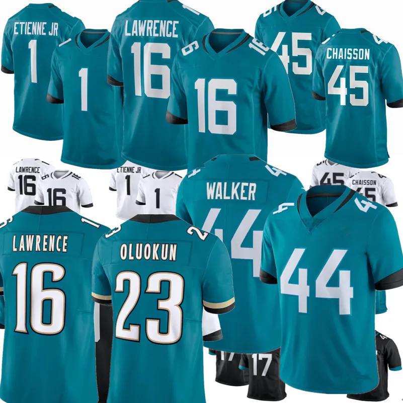 Jaguars Jersey Jones Trevor Lawrence Travon Walker Christian Kirk