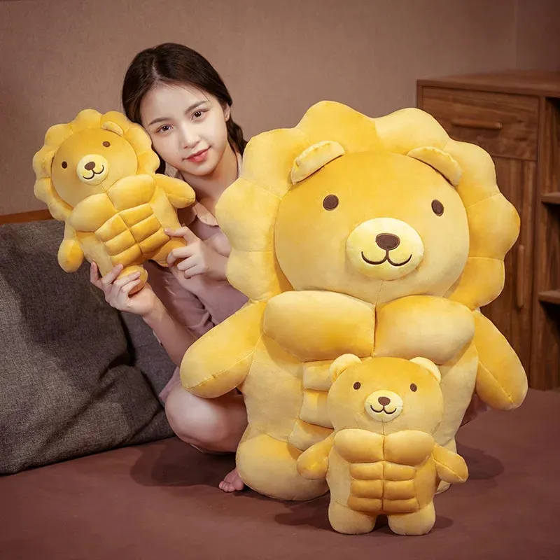 30 70cm Cute Bread Big Muscle Bear Plush Toy Stuffed... From Bao08, $48 ...
