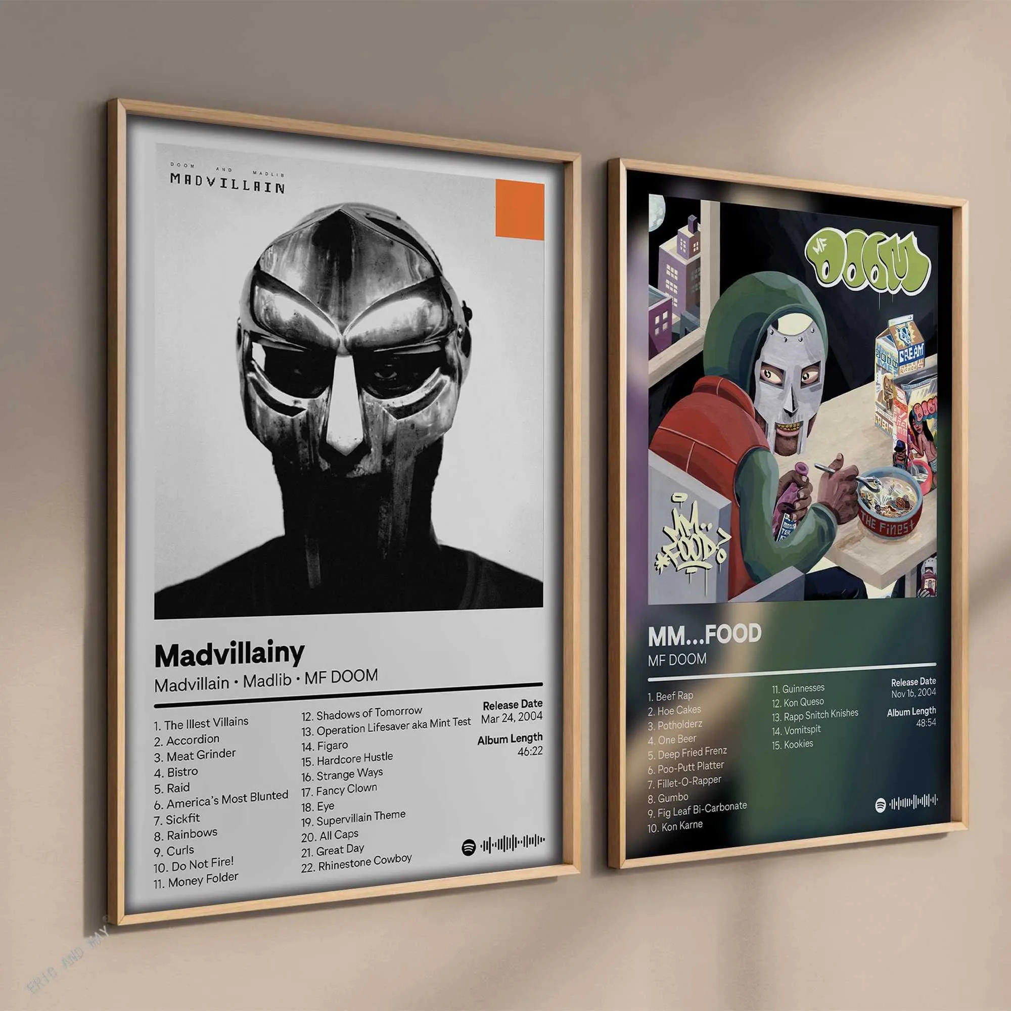MF DOOM Canvas Wall Art: Hip Hop Legend Poster for Home Decor, Rap Music Fans, and Madvillainy Enthusiasts MF DOOM Canvas Wall Art: Hip Hop Legend Poster for Home Decor, Rap Music Fans, and Madvillainy Enthusiasts