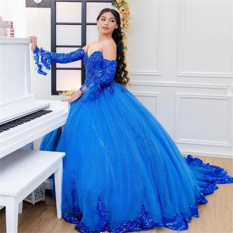 blue dress for 18th birthday vintage a-line blue homecoming dress 18th birthday outfits P2066 main image 0