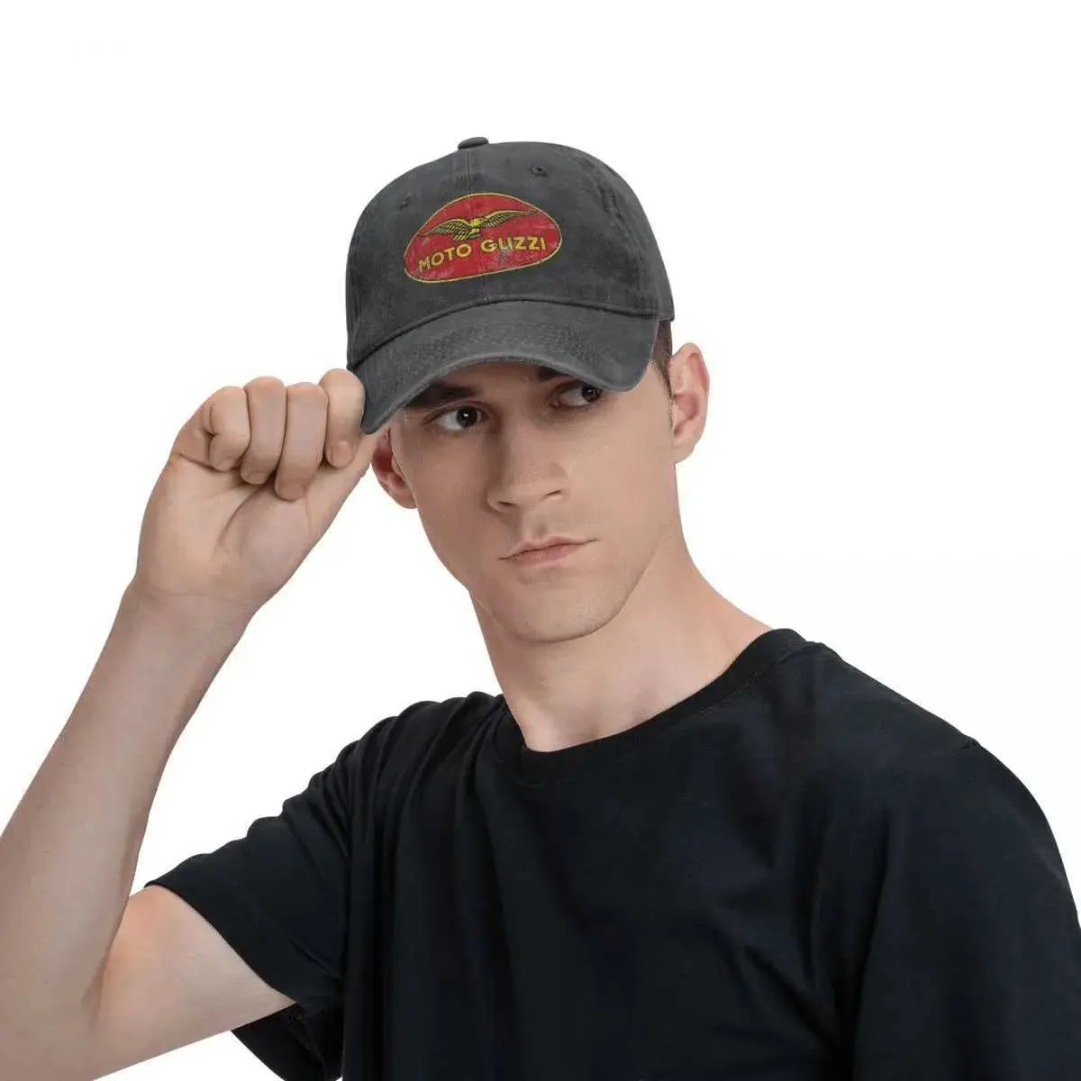 Casquette De Baseball Moto Style Vintage, Bleu, Taille Unique, Neuve Avec étiquettes
