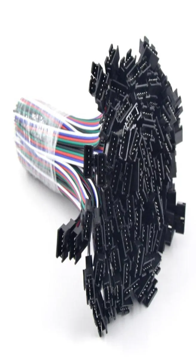 Connecteurs JST SM 2 Broches - Mâle Vers Femelle - 15 Cm - Lot De 5 Paires - Pour Bandes LED