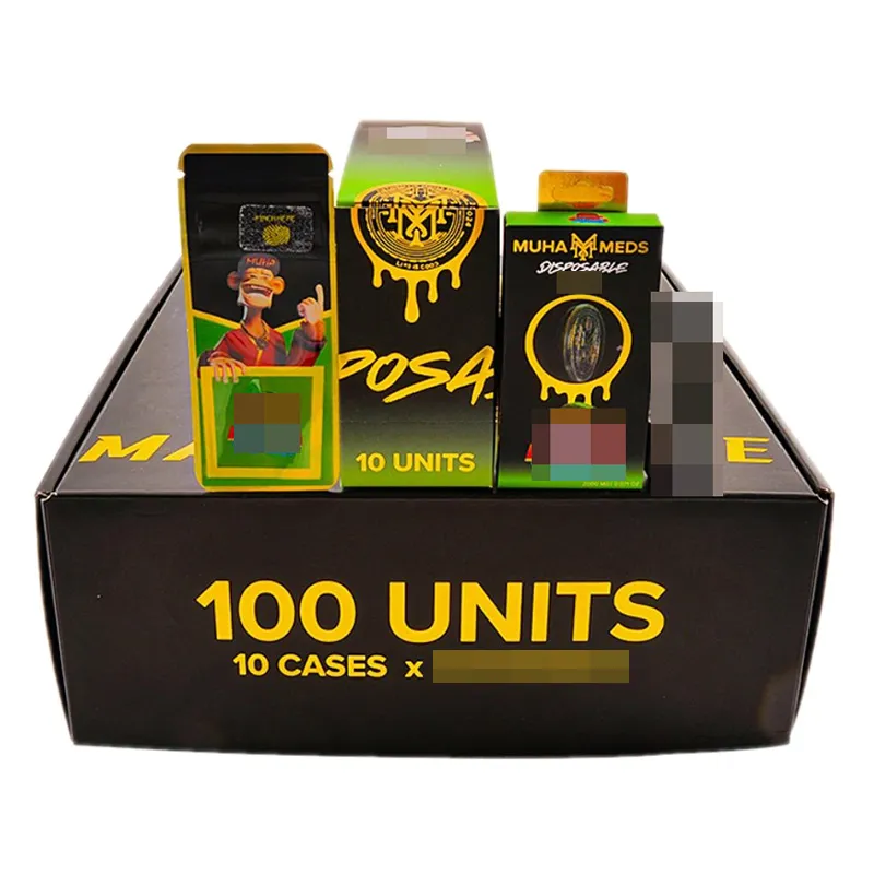 DHgate.com:Muha Meds Disposable Sherbinskis Blinkers Retail Empty 2.0 All In One Atomizer Packing:Office & School & Business & Industrial