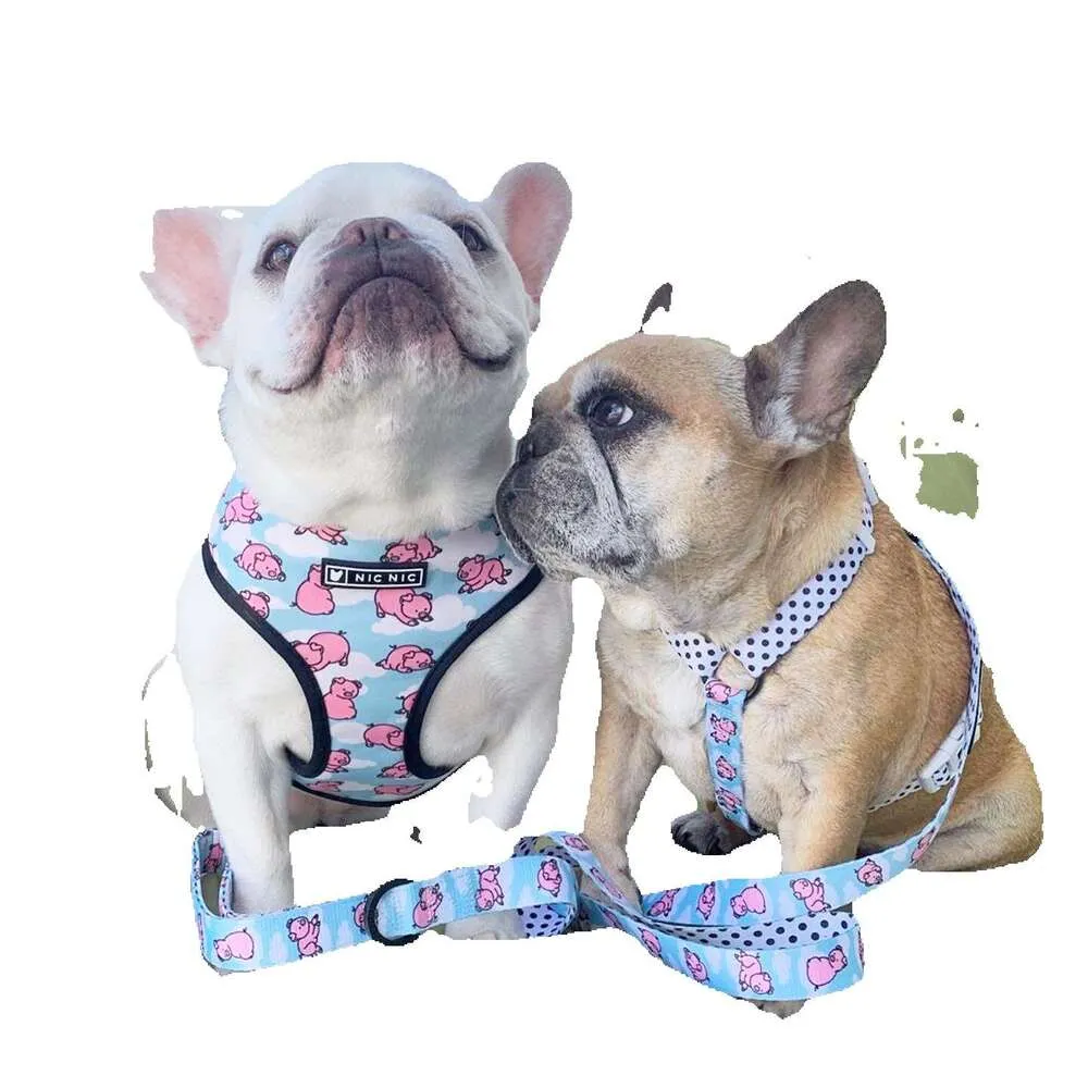 Save Big on Bulk French Bulldog Harness And Leash Tactical Dog Harness For  Medium Small Breeds Breathable Vest With Retractable Leash, Ideal For