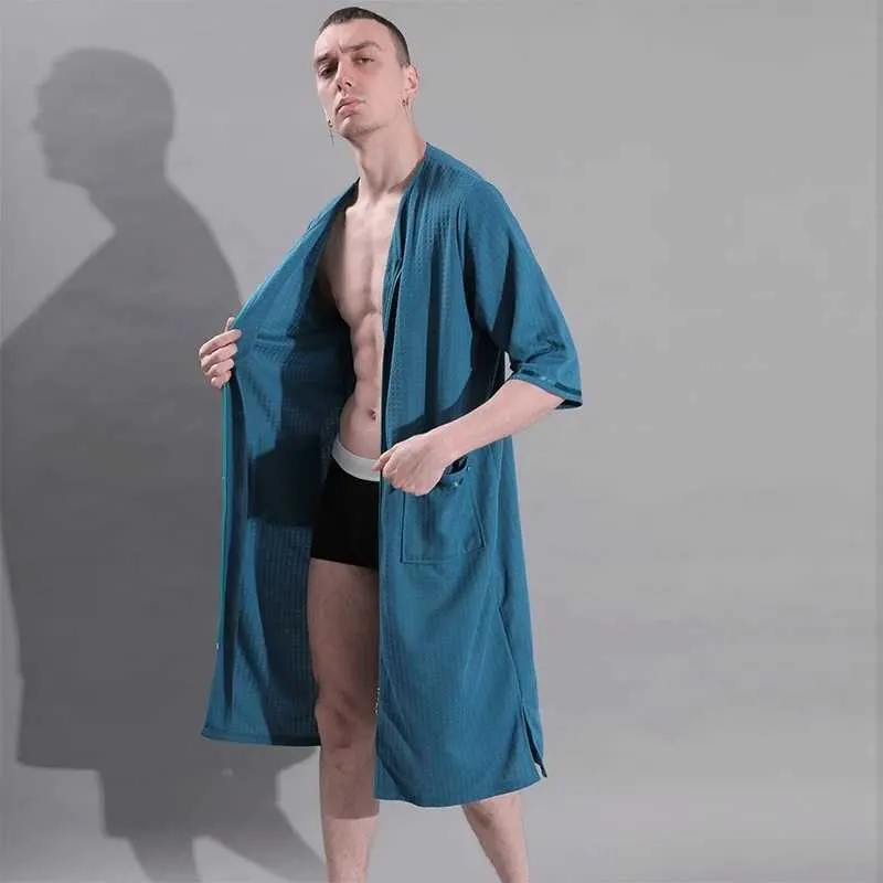 Mens 3XL Plaid Summer Bathrobe - Lightweight Zippered Lounge Robe for  Sleepwear & Lounging from Dhgate Mens Robes - price 19.22