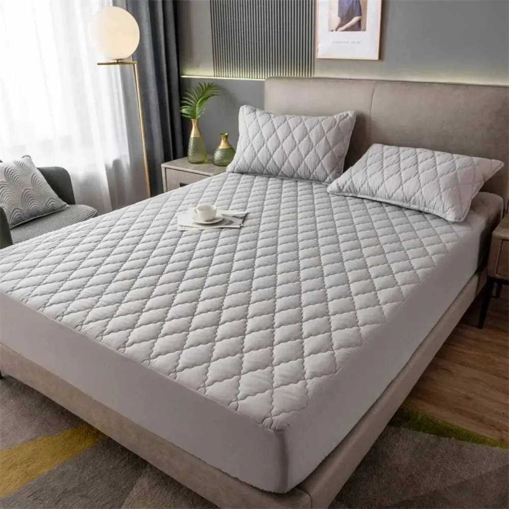 Premium Waterproof Bed Sheet: Washable Diamond Pattern Bedding - Shop ...