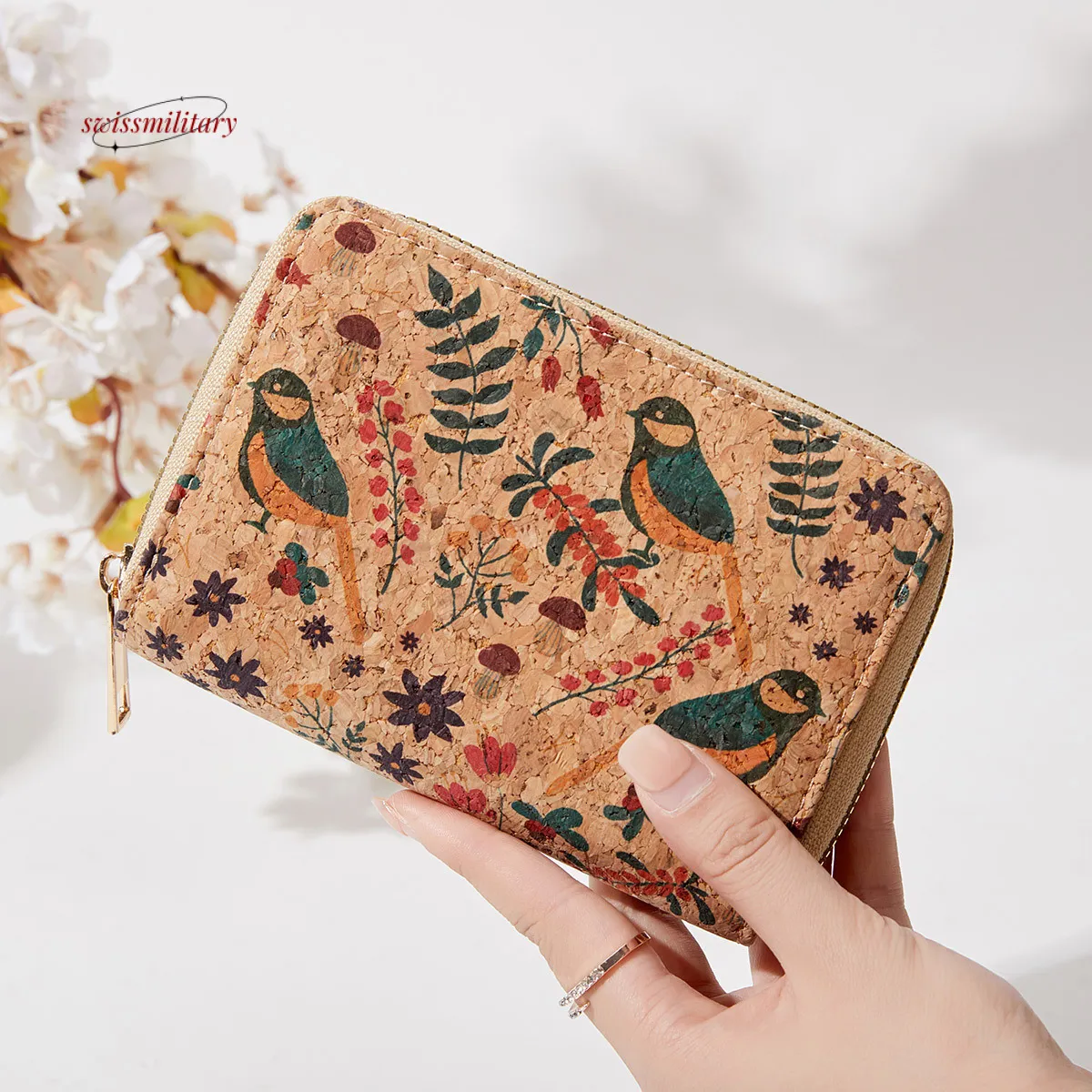 Billetera Personalizada Para Mujeres |Bolso De Monedas De Grano De