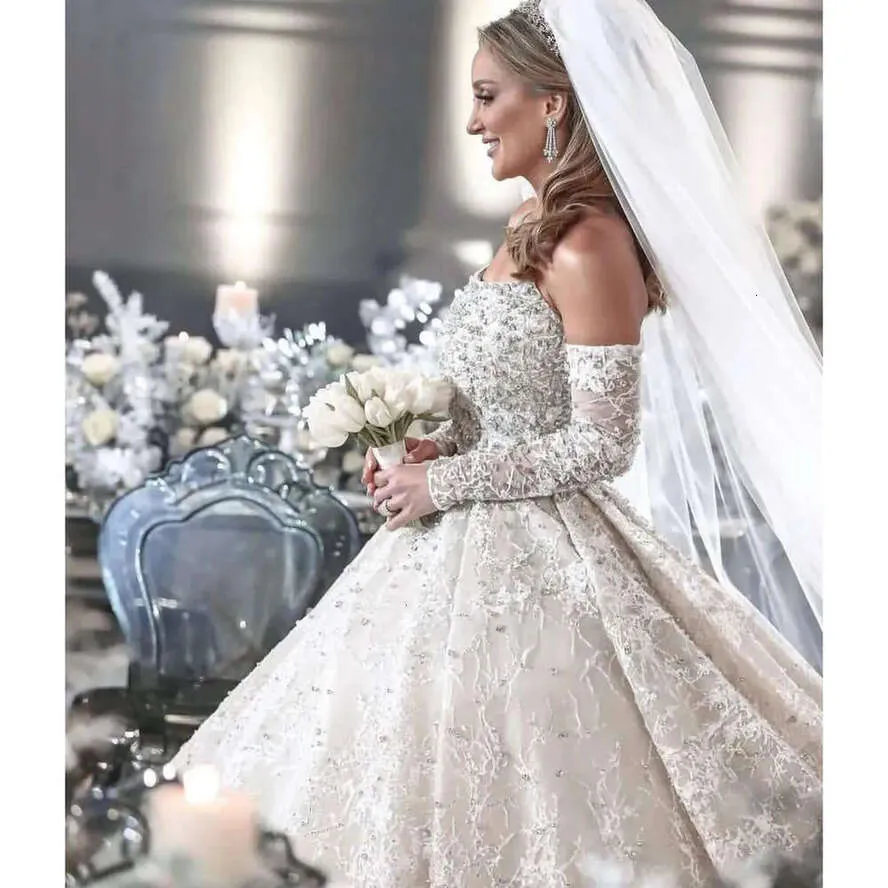 strapless ruched mermaid tulle wedding dress Sexy Mermaid Wedding Dresses Strapless Ruffle Train Satin Organza Bridal Gowns