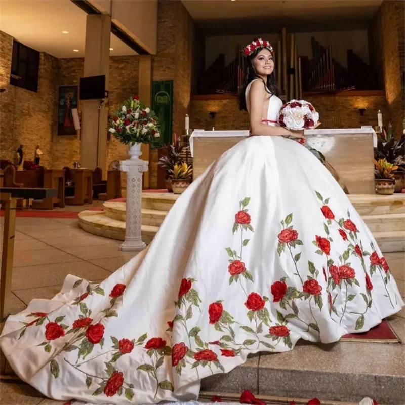 Mexican Style Charro Quinceanera Dress Soft Satin... From Cohodress,  $199.79 | DHgate.Com