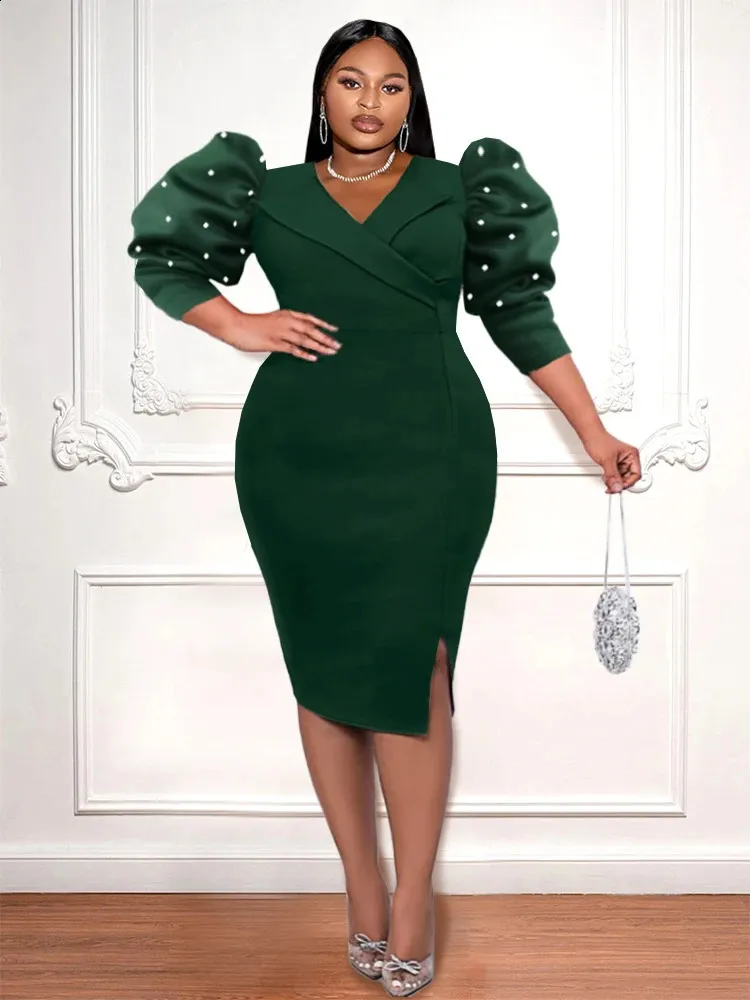 V Neck Plus Size Green Christmas Dress Save Big On Bulk Amazon