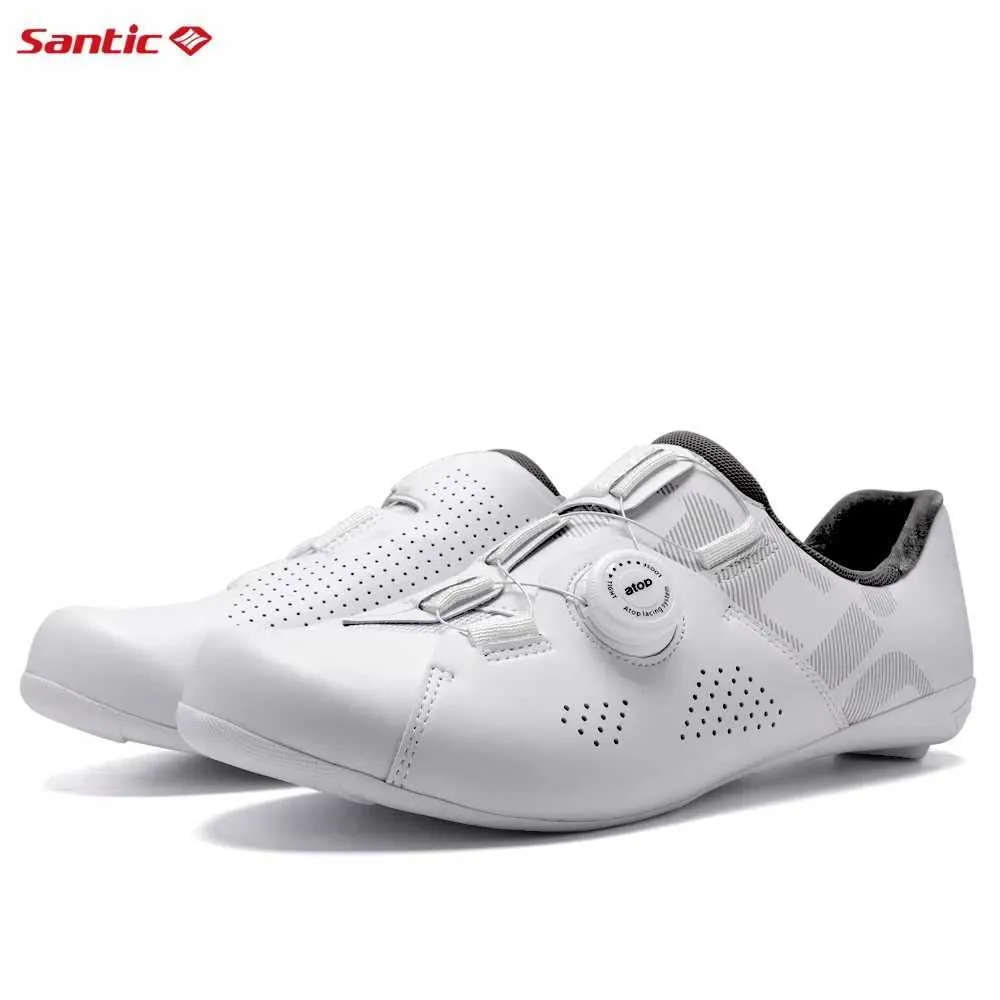 Cycling Schoenen: Road Locking Sports Footwear Met TPU Nylon Sole