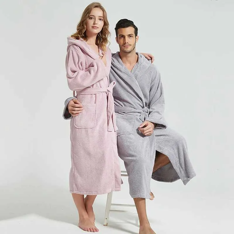 knee length dresses for ladies Ladies Personalised Luxury Hooded Terry Towelling Robe for Women, White, 100% Egyptian Cotton main image 0