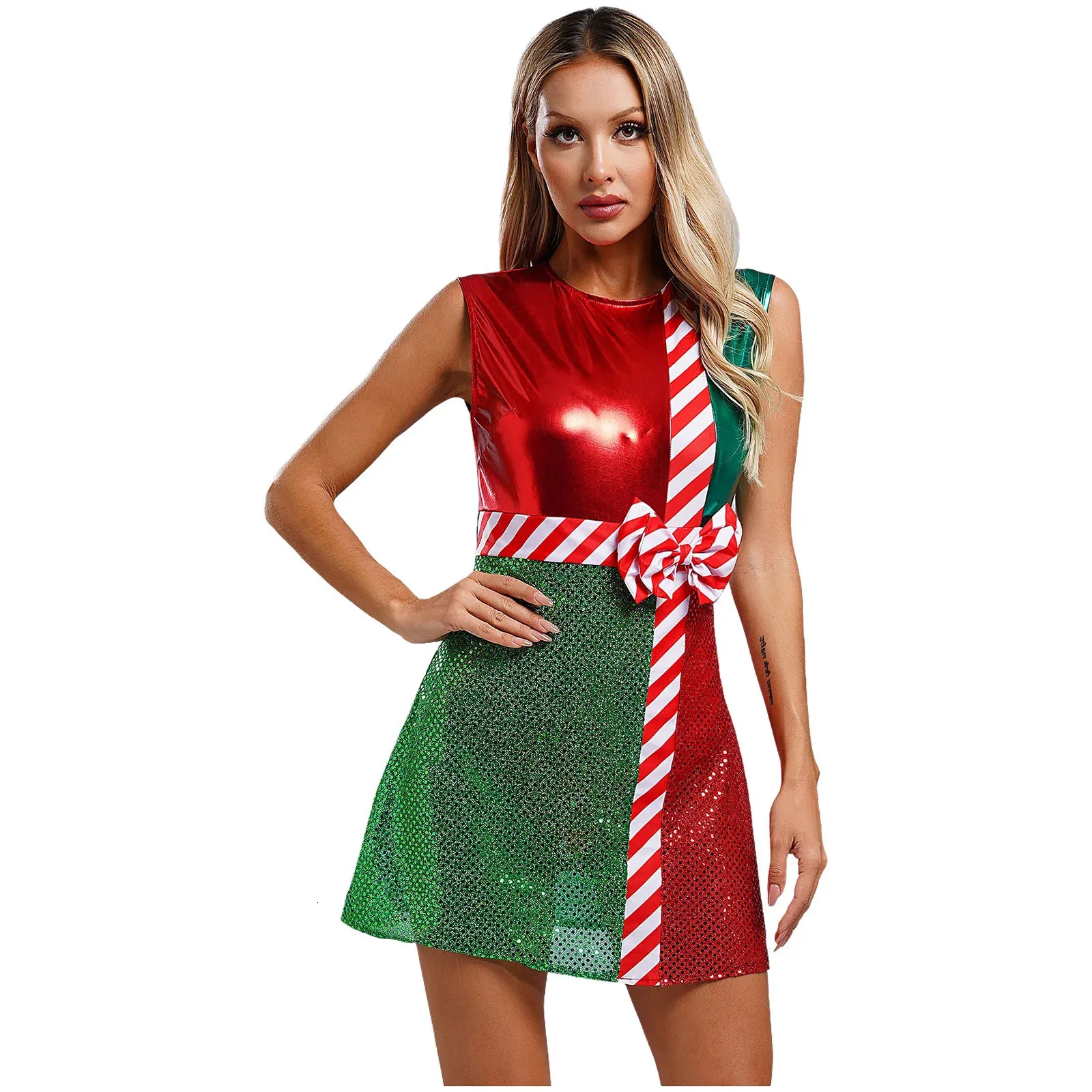 Santa Claus tutu dress women sparkling ball dress holiday cocktail party  costume from Dhgate Theme Costume - price 39.05