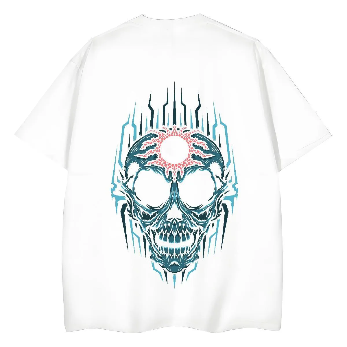 トップス SKULL OVER PRINT RELAXED FIT TEE BAPE x Mastermind Skull Over Print Relaxed Fit Tee Black/White