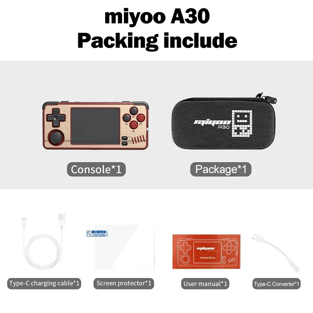Miyoo A30 Handheld Game Console 2,8 Zoll Bildschirm Linux System Retro Simulator Video Mini Konsole WiFi Vibration Motor Childrens Geschenk 241018 Von 40,05 € | DHgate Miyoo A30 Handheld Game Console 2,8 Zoll Bildschirm Linux System Retro Simulator Video Mini Konsole WiFi Vibration Motor Childrens Geschenk 241018 Von 40,05 € | DHgate