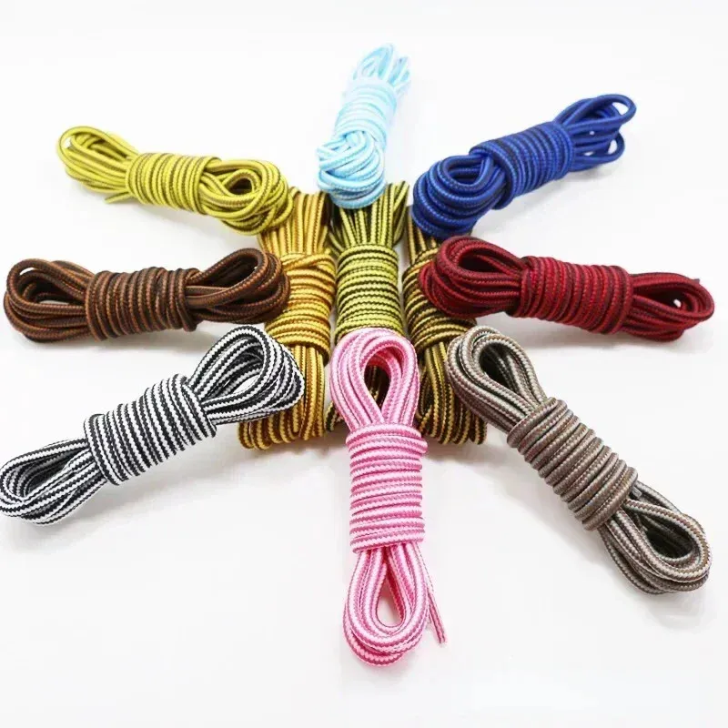 thumbnail image 2 of B&Q Outdoor Round Boot Laces – Polyester, Safety/Hiking/Work Shoes, China Made 2 of 2