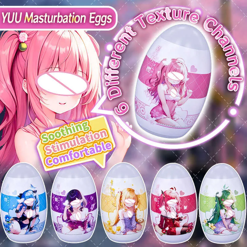 YUU Masturbation Egg Anime Masturbators Cup For Man... From  Indulgeinanight, $17.52
