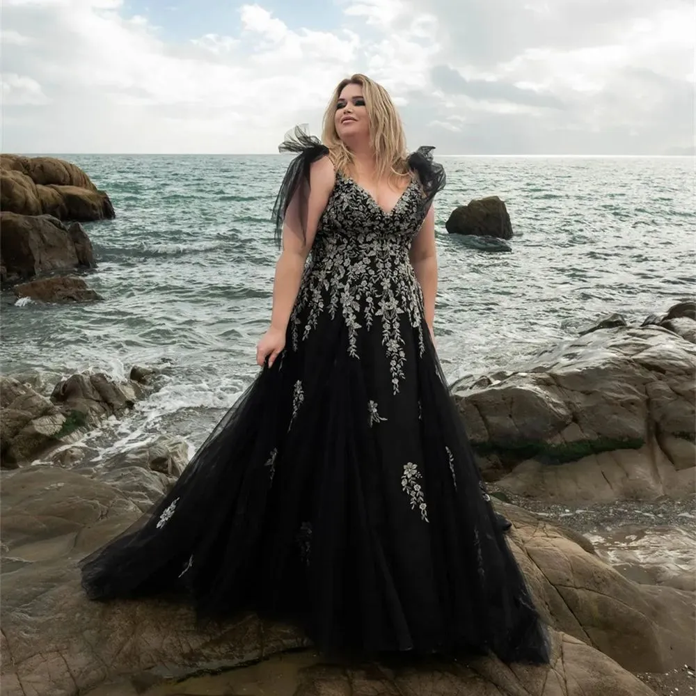 Black And Gold Wedding Dress Plus Size Gothic Black And White