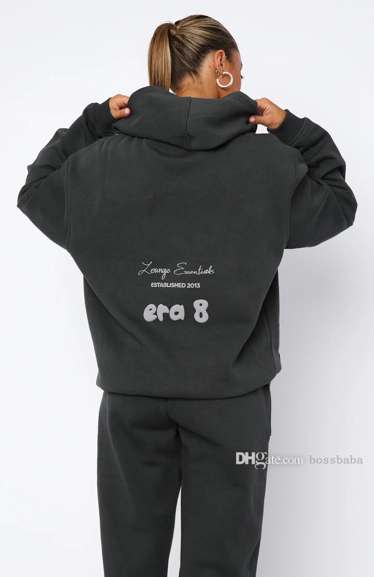 Womens Tracksuits Designer Woman Foam Letter Printed Hoodies Sweatpants Sets Long Sleeved Pullover Hoodie Two Pieces Pants Sport Joggers Sweatsuit Ooutfits From 24 68 DHgate