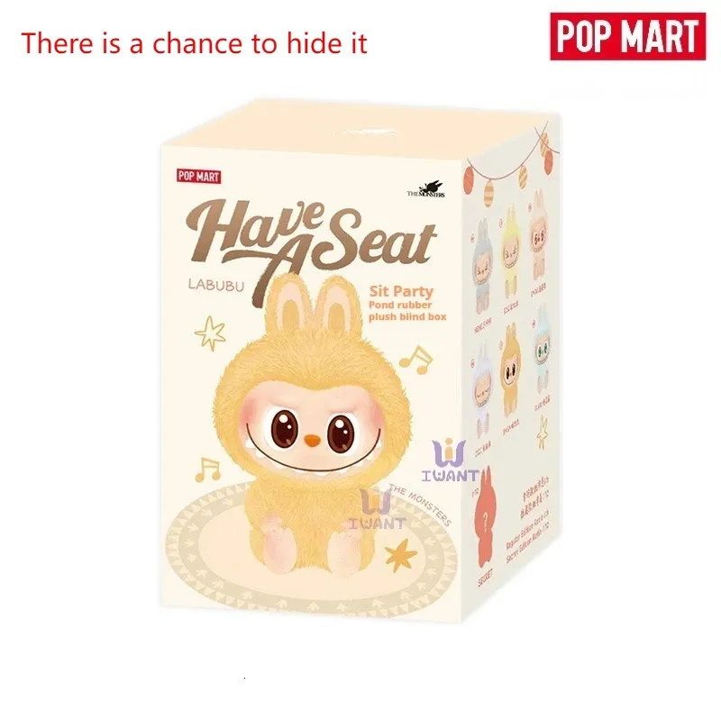 Labubu The Monsters Have A Seat Series Blind Box Vinyl Plush