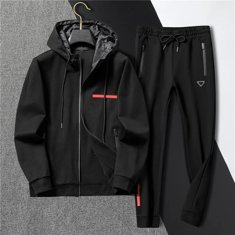 Save Big on Bulk Mens Tracksuits Sportswear Sets Mens Designer Tracksuits  Luxury Set: Cardigan Sweatsuit, Slim Fit Pants, Casual Tennis Sport Fashion 