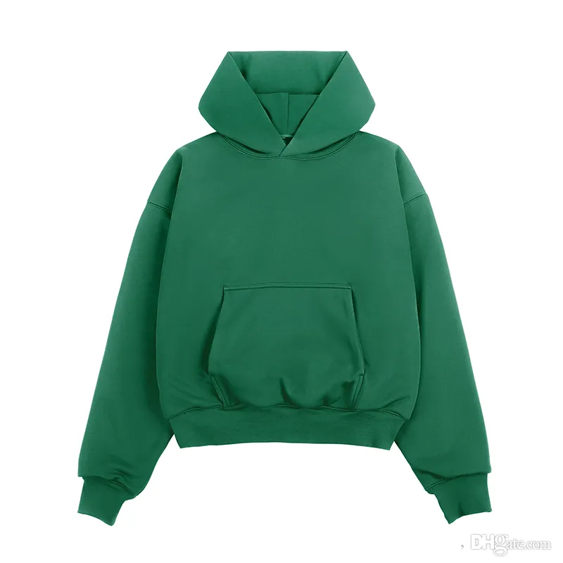 Custom Logo Unisex Streetwear Pullover Sweatshirts Double Layer Heavyweight Dark Green Hoodie Mens In Plus Sizes 350 800 Kg For Men From Cnaifei Vendor 12.99 DHgate.Com