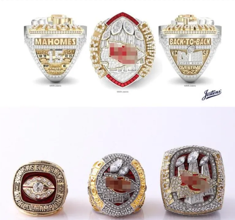 Bowl Lviii Chiefs Super Bowl Fan Ring Kansas City Chiefs Jostens