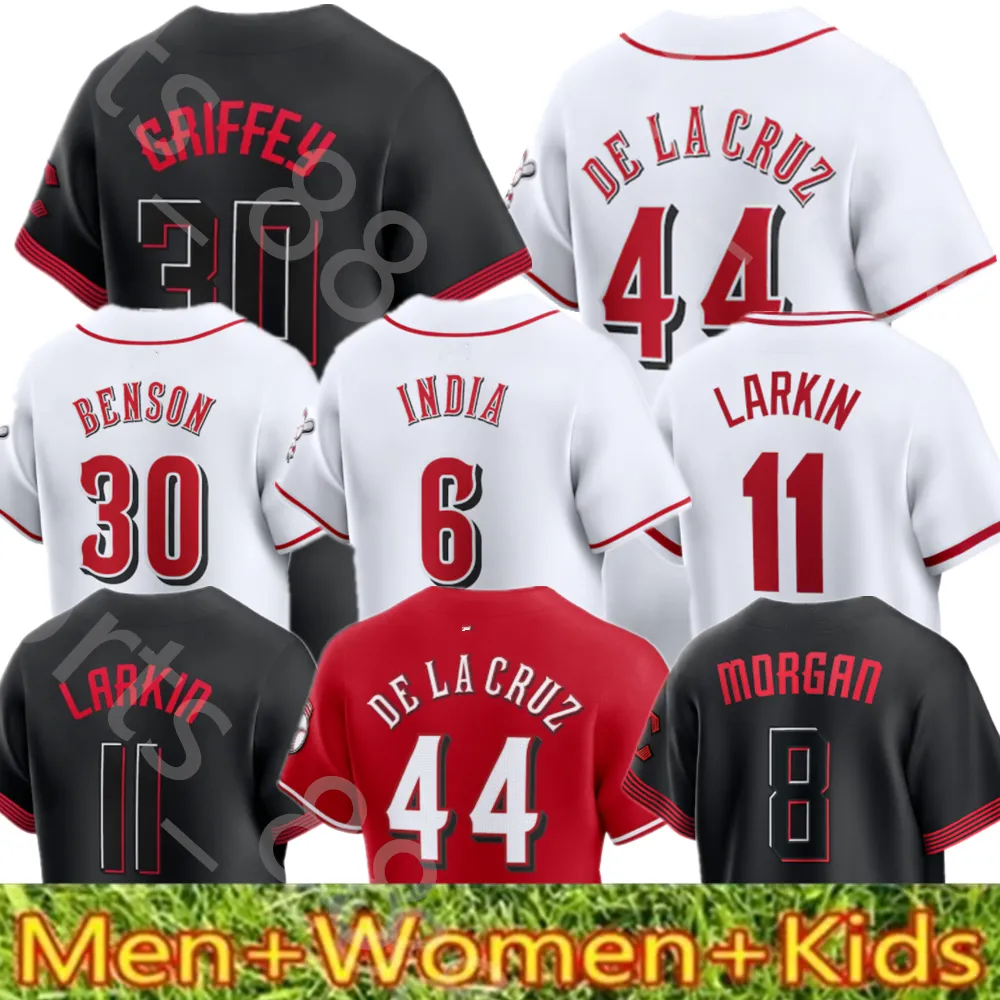 Béisbol De Camisetas Personalizadas: Jersey De Béisbol S 4XL ¡Personalice  Con De La Cruz, Votto, Griffey More! De 9,12 € | DHgate, image size:1000x1000