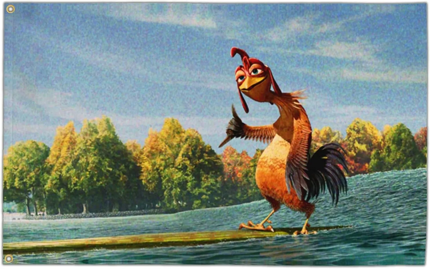 Save Big on Bulk Flag With A Chicken Funny Chicken Flag 3x5 Ft Meme Decor  For Dorm, Man Cave, Or Bedroom Includes Grommets Best Deals on DHgate