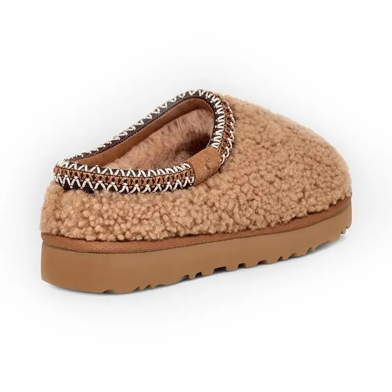 Man Women Tasman Braids Slippers Boots Cozy Sheepskin  display picture 1