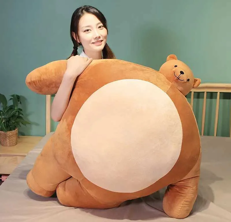 GiftXJ241019 Cute Small Head Big Body Bear Plush... From Wenxin ...