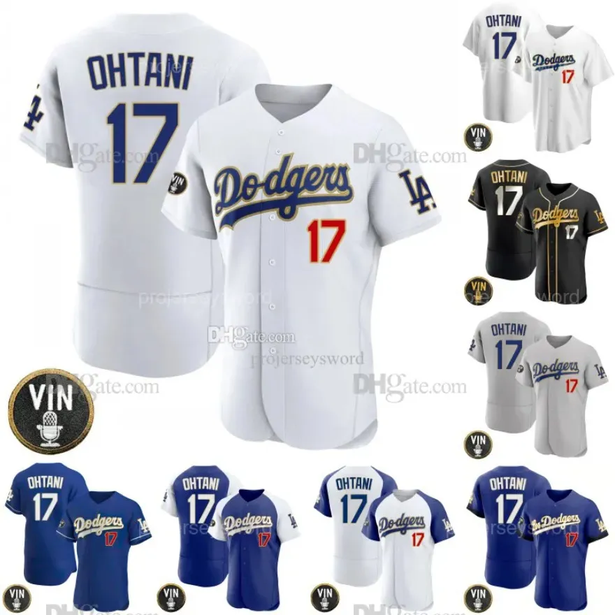 Dodgers 公式 大谷ユニフォームスタジアム購入　VIN SCULLYセット Shohei Ohtani Dodgers Jersey Vin Scully Patch, City Connect