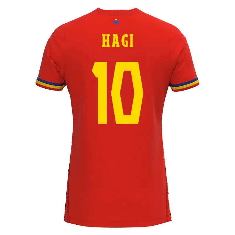Maglia As Roma Maglia Da Calcio Personalizzata Romania Bambini
