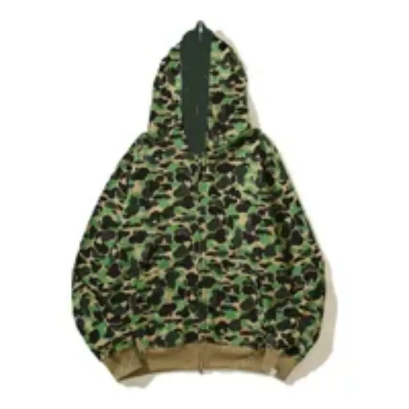 Mens women Sportwear Hoodies Coat Jogger Tracksuit Pullover Fleece Sweatshirt Crewneck Bird OVO Drake Black Hip Hop stusay Hoodie Men Camouflage