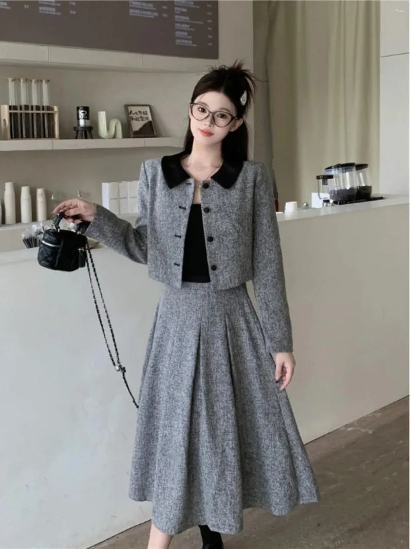 Two Piece Outfits for Women: Korean Style Plus Size Autumn Set Curvy,  Petite Slimming! Shop Now!