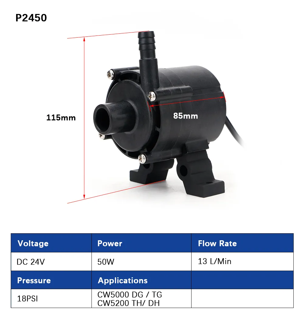 Ventilateur Will S Pump À Eau 25W 50W Pour Reoidisseur Industriel CW3000 CW5000 CW5200 AG DG AH DH Du 44,58 € | DHgate