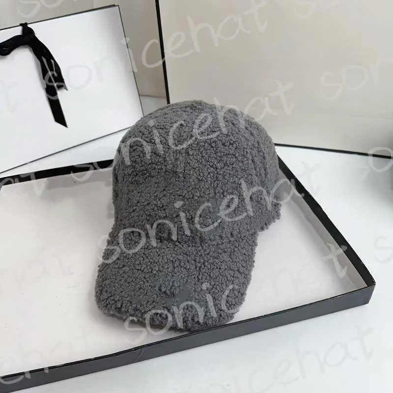 Casquette De Baseball Chaude En Peluche Suédée Synthétique-HOOOYI